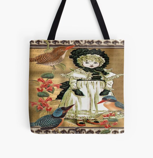 When We Were Birds All Over Print Tote Bag