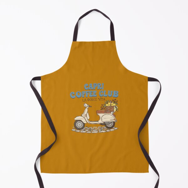 Item preview, Capri Coffee Club La Dolce Vita Shirt – Vintage Vespa Scooter with Lemons designed and sold by Alimehab | Graphic tees | Design & Art.