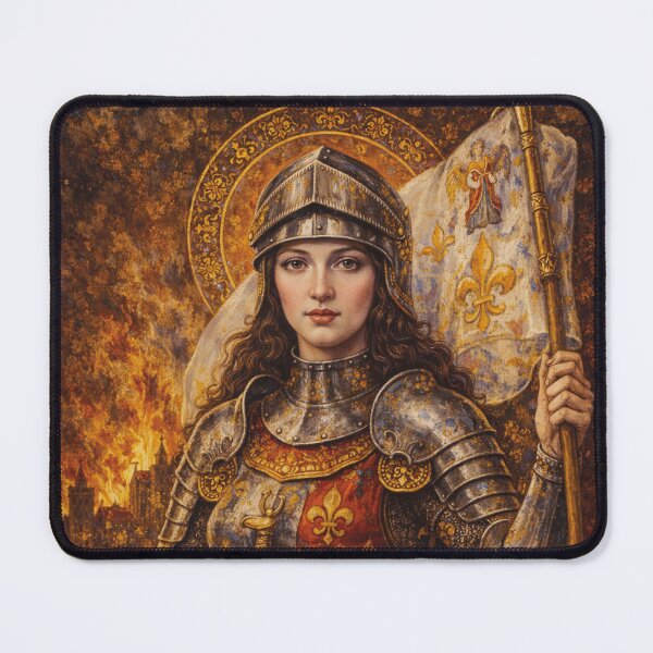 Item preview, Joan of Arc – Warrior of Light Painting designed and sold by GalleryKauffeld.