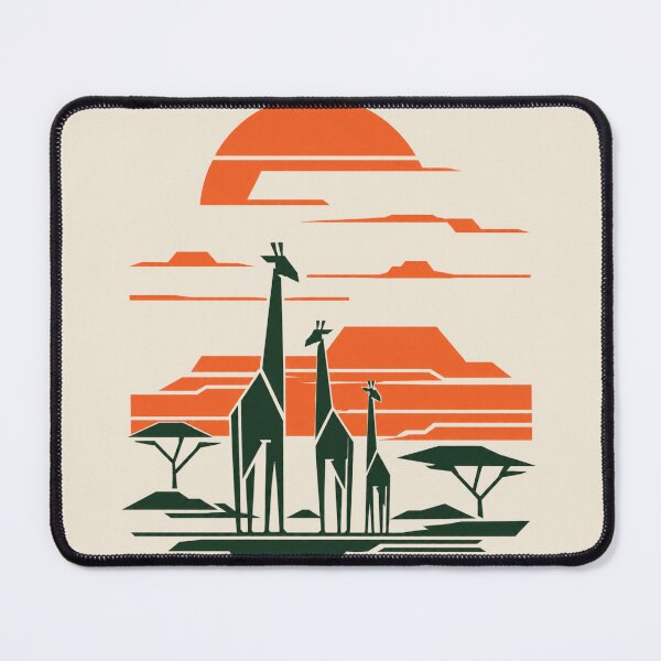 Item preview, Sunset giraffe Safari - Wildlife Graphic designed and sold by JonelCrafts.