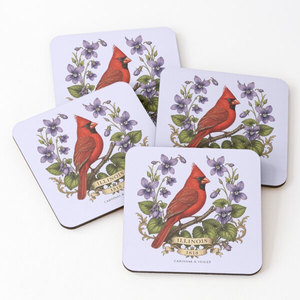 Item preview, Illinois Cardinal & Violet Pride designed and sold by taiche.