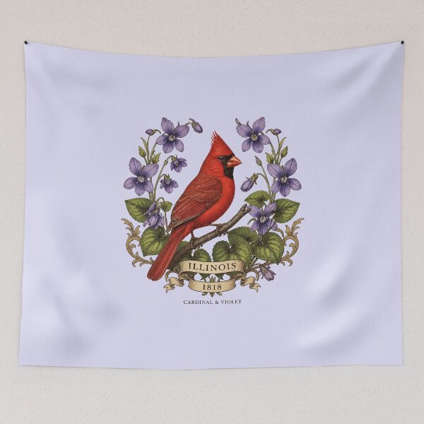 Item preview, Illinois Cardinal & Violet Pride designed and sold by taiche.