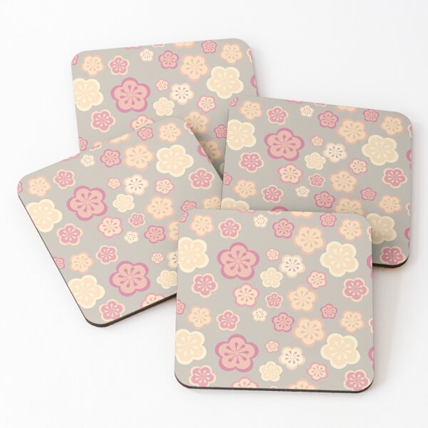Item preview, Japanese Style Plum Blossom Seamless Pattern Background designed and sold by prapapon.