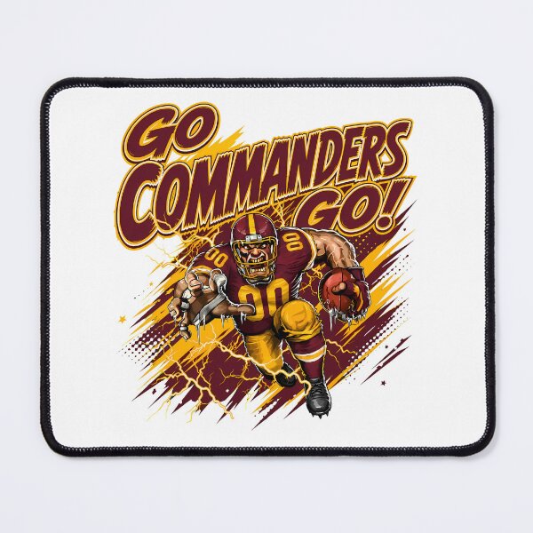 Item preview, Go Commanders Go! Washington Commanders Football Fan #0042 designed and sold by GLUVY-THEME.
