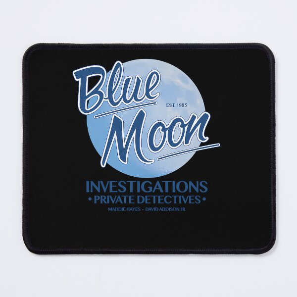 Item preview, Detective Agency Moon Typography designed and sold by polygawd.