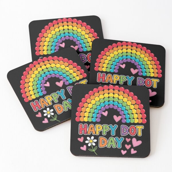 Item preview, Happy Dot Day Rainbow Colorful Polka Dot Dotted Women Girls designed and sold by CF_VintageDesign.