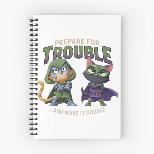 Item preview, Prepare For Trouble Comic Villain Cats Parody | ⭐⭐⭐⭐⭐ designed and sold by MM-Dessign.