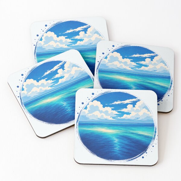 Item preview, Endless Blue Ocean and Summer Sky designed and sold by GeEeN.