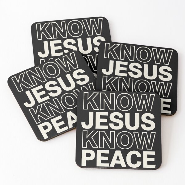 Item preview, Know Jesus Know Peace designed and sold by Parallel Label .
