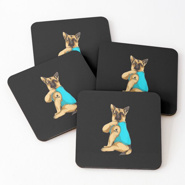 Item preview, German Shepherd Mom – Tattoo Style Dog Lover  designed and sold by roartusa.