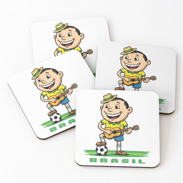 Item preview, Brasil Soccer Guitarist Fan designed and sold by Scaryzz.