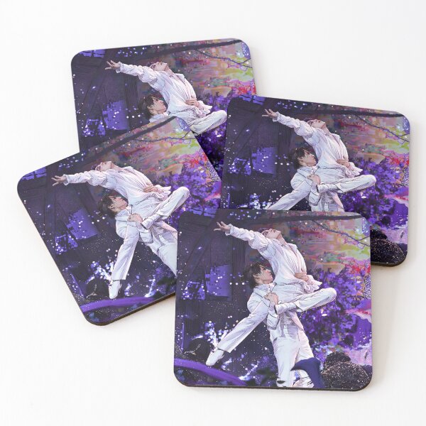 Item preview, Jimin & Jungkook "Black Swan" Dance Duet - K-Pop Fan Art Print designed and sold by ManggaeJM.