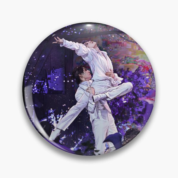 Item preview, Jimin & Jungkook "Black Swan" Dance Duet - K-Pop Fan Art Print designed and sold by ManggaeJM.