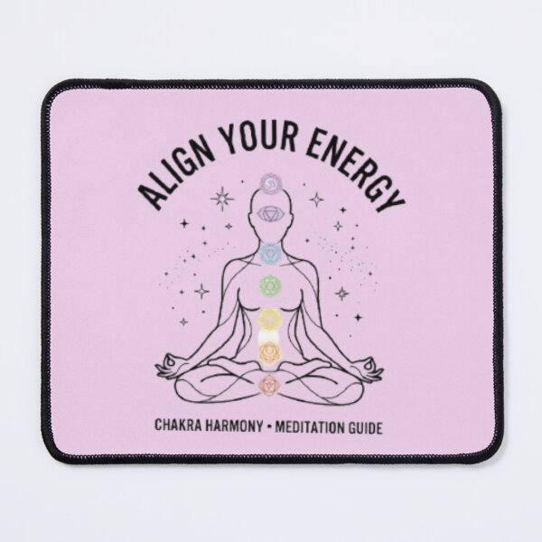 Item preview, Align Your Energy – 7 Chakra Meditation Spiritual Art designed and sold by Chirayu1111.