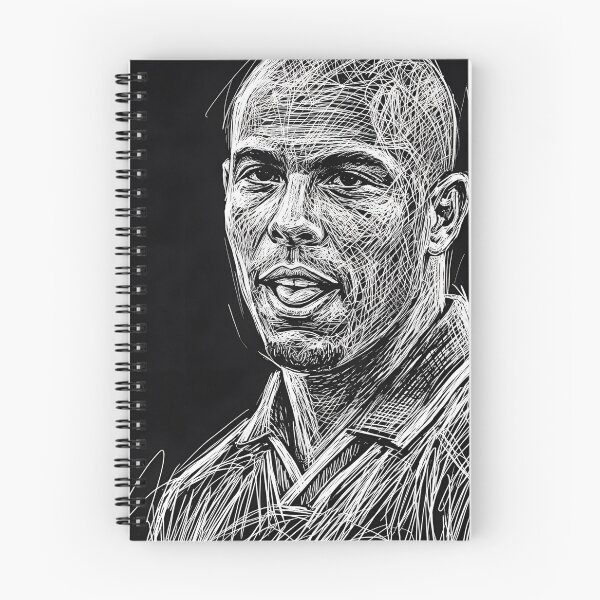 Artikelvorschau, Ronaldo Nazario Scribel Art entworfen und verkauft von Zamziri.