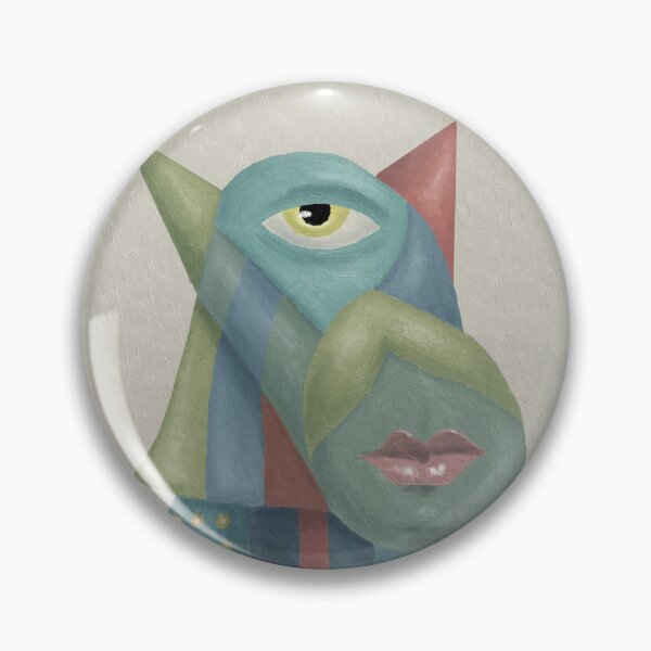 Item preview, Alien No. 30 – Inertia Control Alien – Cubist Alien Portrait designed and sold by aekritdeach.