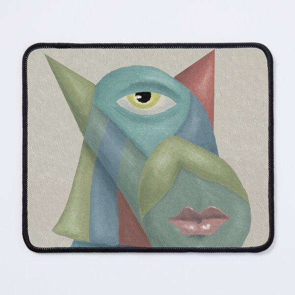 Item preview, Alien No. 30 – Inertia Control Alien – Cubist Alien Portrait designed and sold by aekritdeach.