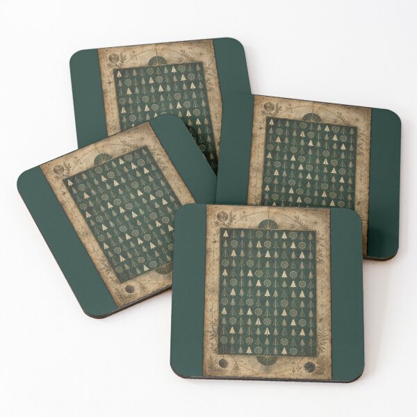 Item preview, Forest Codex Manuscript designed and sold by InnerwayStudio.
