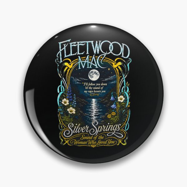 Item preview, Fleetwood Mac Silver Springs Vintage Art Nouveau Design designed and sold by Catsi-Nook-Art.