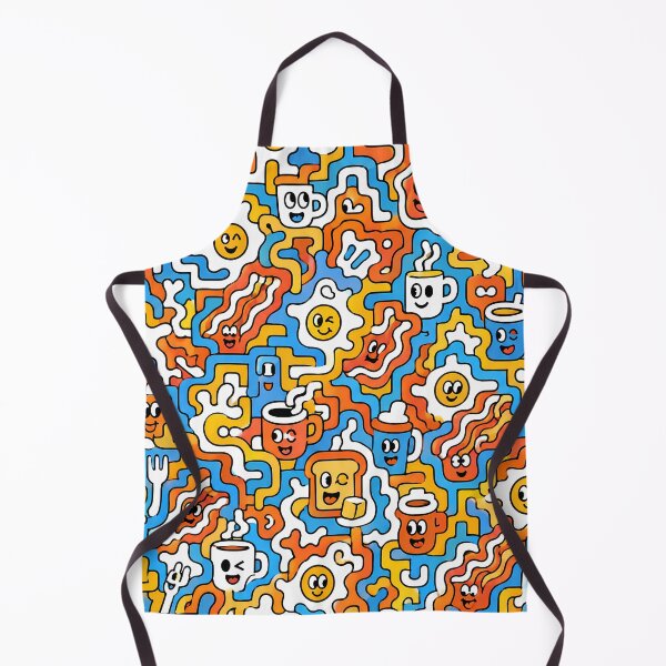 Item preview, Breakfast Club Maze (Morning Vibes x Pop Art) designed and sold by Thai Vibe Studio.