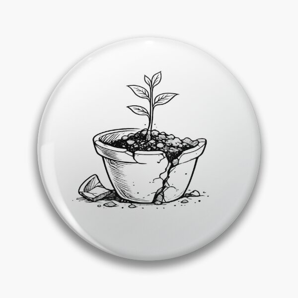 Item preview, Resilience Growing From Broken Pieces designed and sold by JMDG Studio.