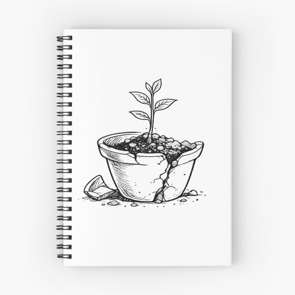Item preview, Resilience Growing From Broken Pieces designed and sold by JMDG Studio.