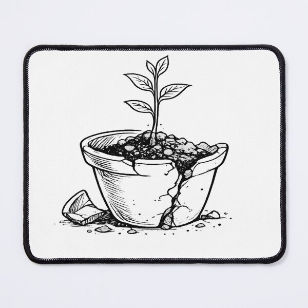 Item preview, Resilience Growing From Broken Pieces designed and sold by JMDG Studio.