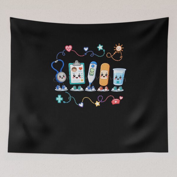Item preview, Cute Pediatric Medical Tools Wellness Crew designed and sold by elderberry.