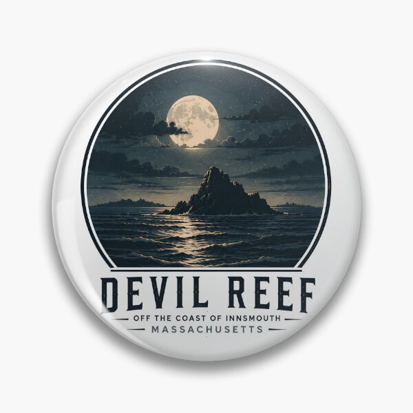 Item preview, Devil Reef Innsmouth - Vintage Maritime Poster - Lovecraft Cthulhu Mythos designed and sold by Extravanganzza.