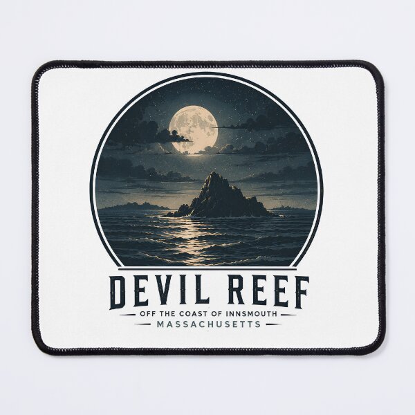 Item preview, Devil Reef Innsmouth - Vintage Maritime Poster - Lovecraft Cthulhu Mythos designed and sold by Extravanganzza.