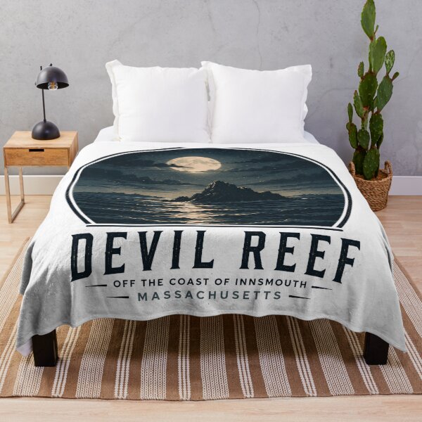 Item preview, Devil Reef Innsmouth - Vintage Maritime Poster - Lovecraft Cthulhu Mythos designed and sold by Extravanganzza.