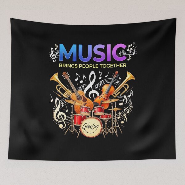 Item preview, Music Brings People Together (Original Edition) designed and sold by Gnarly360.