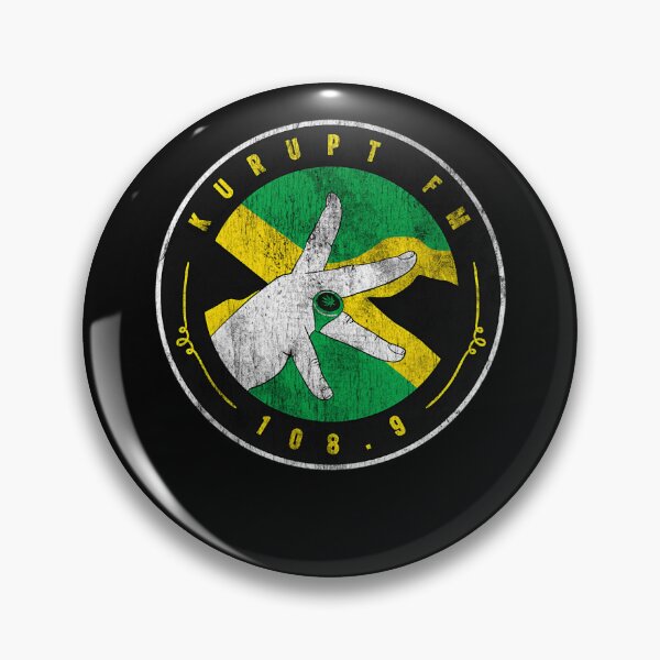 Item preview, Jamaican Flag Hand Sign Circular Badge designed and sold by RIS-SHOOP.