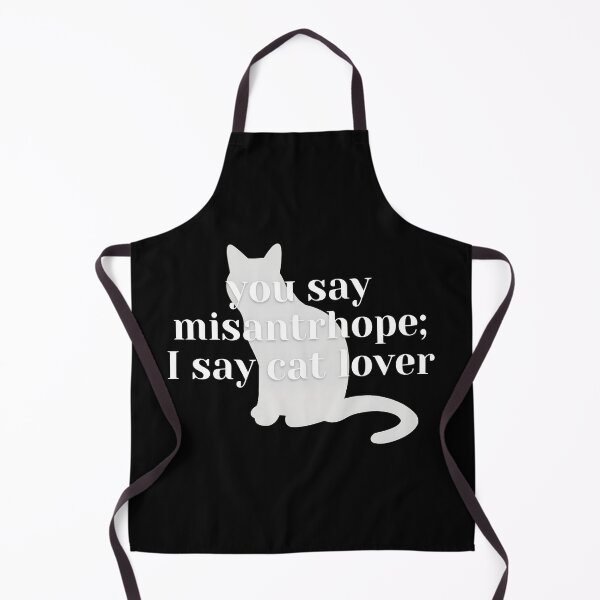 Item preview, Cat Lover Misanthrope Quote Graphic designed and sold by SoyLamderma.