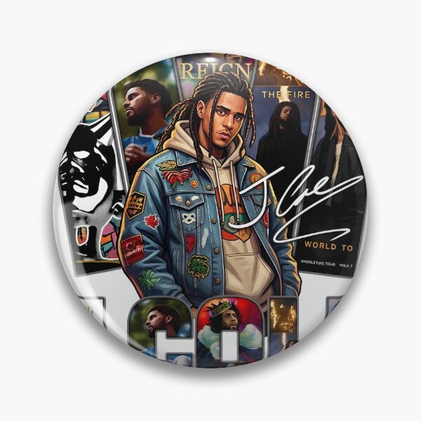 Item preview, J. Cole The Collective Hip Hop Collage Tribute designed and sold by tengxshop.