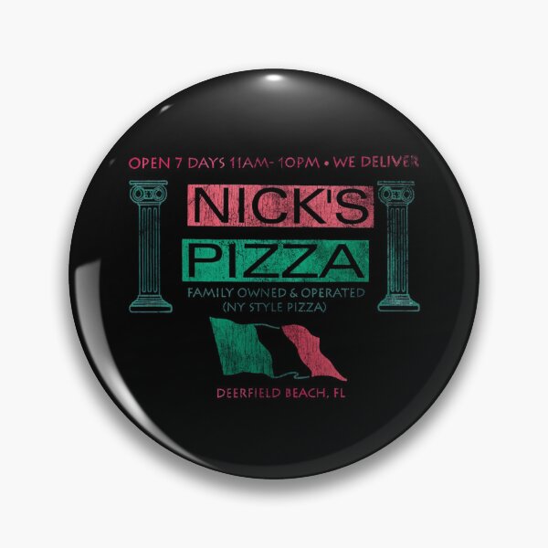 Item preview, Italian Flag Greek Columns Pizzeria designed and sold by eslammazzika.