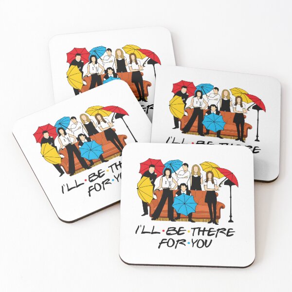 Item preview, I'll Be There For You Friends Umbrella Art designed and sold by Celestial Humans.