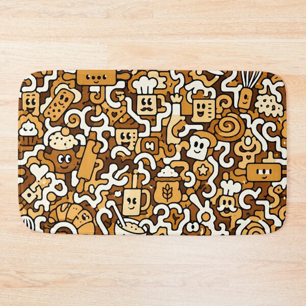 Item preview, Baker's Flourish (Baking/Pastry x Doodle) designed and sold by Thai Vibe Studio.