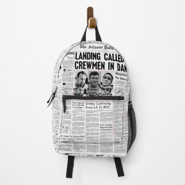 Item preview, Apollo 13 Emergency — Historic Newspaper Front Page, 1970 designed and sold by Abeshinobi.