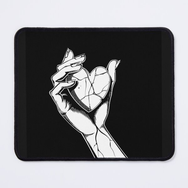Item preview, Hands Holding Broken Heart Emotional Love and Healing Illustration designed and sold by inkoutninja.