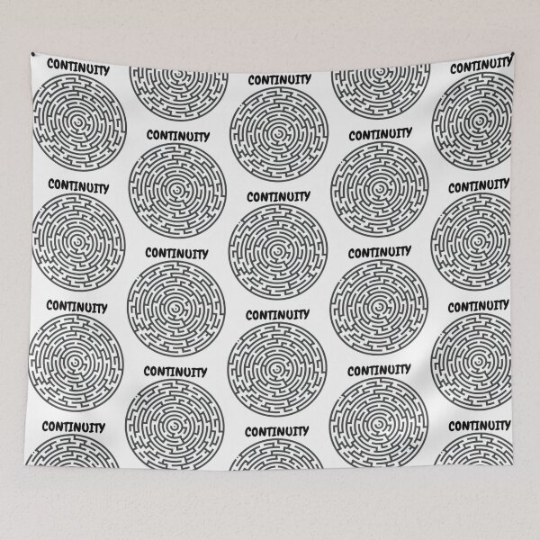 Aperçu de l'œuvre Labyrinthe circulaire de continuité créée et vendue par FortyTwoCustomm.
