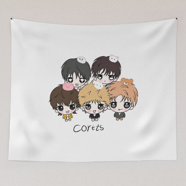 Item preview, cortis Chibi Group designed and sold by LittleHugHouse.
