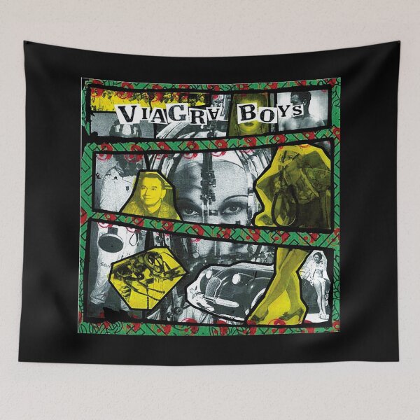 Item preview, Viagra Boys Poster type designed and sold by riskiabdullah.