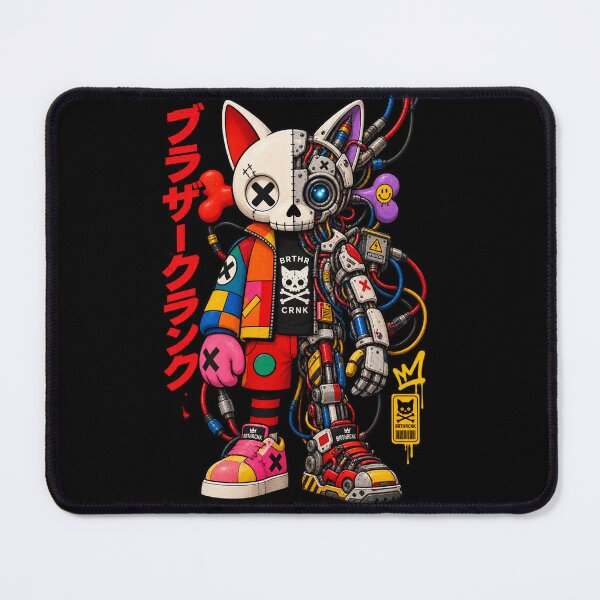 Item preview, BRTHRCNK Cyber Mecha Cat Split Robot Street Art designed and sold by BRTHRCNK01.