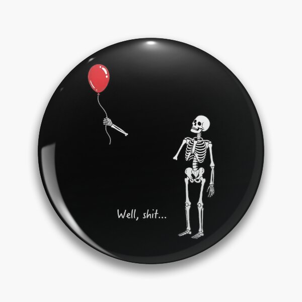 Item preview, Well Skeleton Holding Balloon Gothic Halloween designed and sold by AmazingPics001.