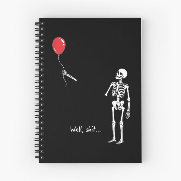 Item preview, Well Skeleton Holding Balloon Gothic Halloween designed and sold by AmazingPics001.