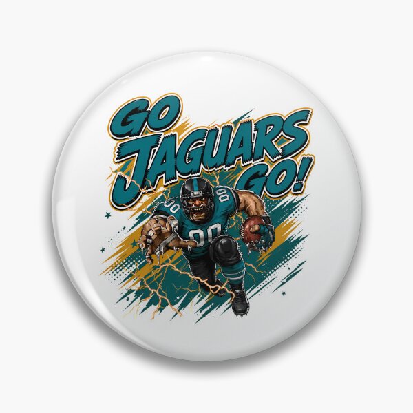 Item preview, Go Jaguars Go! Jacksonville Jaguars Football Fan #0048 designed and sold by GLUVY-THEME.