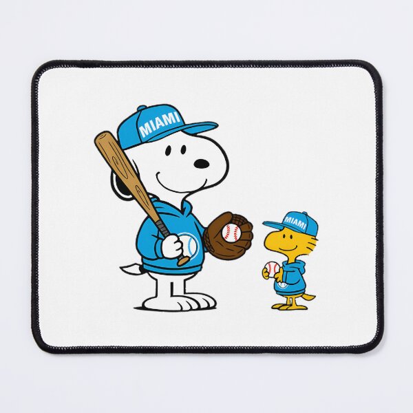 Item preview, Miami Marlins Snoopy Woodstock Baseball Style M | Perfect Gift For You And Friends designed and sold by Evermore20.