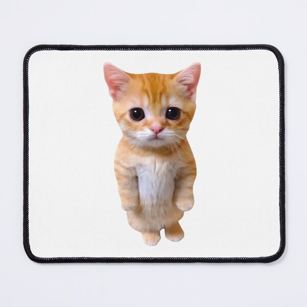 Item preview, Sad Kitten Pleading Eyes Cute Orange Cat designed and sold by SoyLamderma.