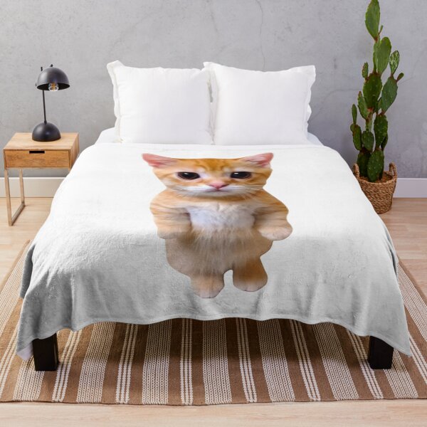 Item preview, Sad Kitten Pleading Eyes Cute Orange Cat designed and sold by SoyLamderma.